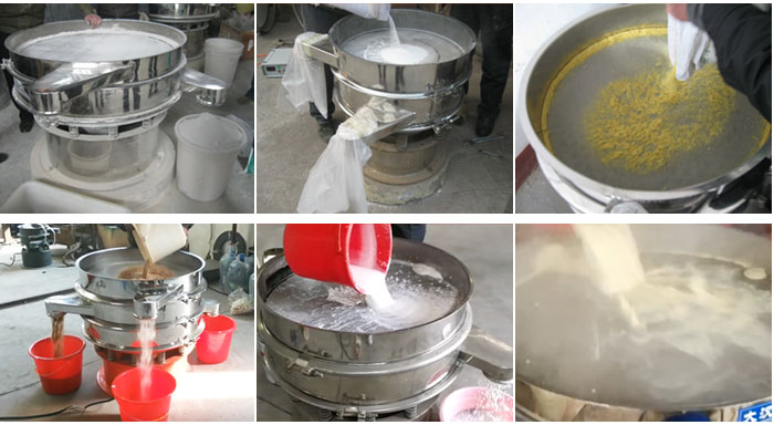 豆?jié){振動(dòng)篩可適用于化工行業(yè)、食品行業(yè)、冶金礦業(yè)、公害處理等行業(yè)