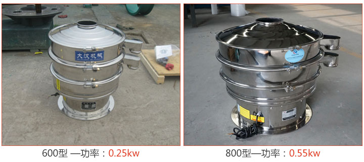 食品振動(dòng)篩同種材質(zhì)有不同大小的型號(hào)，而型號(hào)的不同就會(huì)影響價(jià)格。