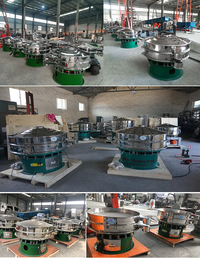展示廳展示旋振篩，批量展示不銹鋼振動篩，包裝氣體保護振動篩，批量展示碳鋼旋振篩
